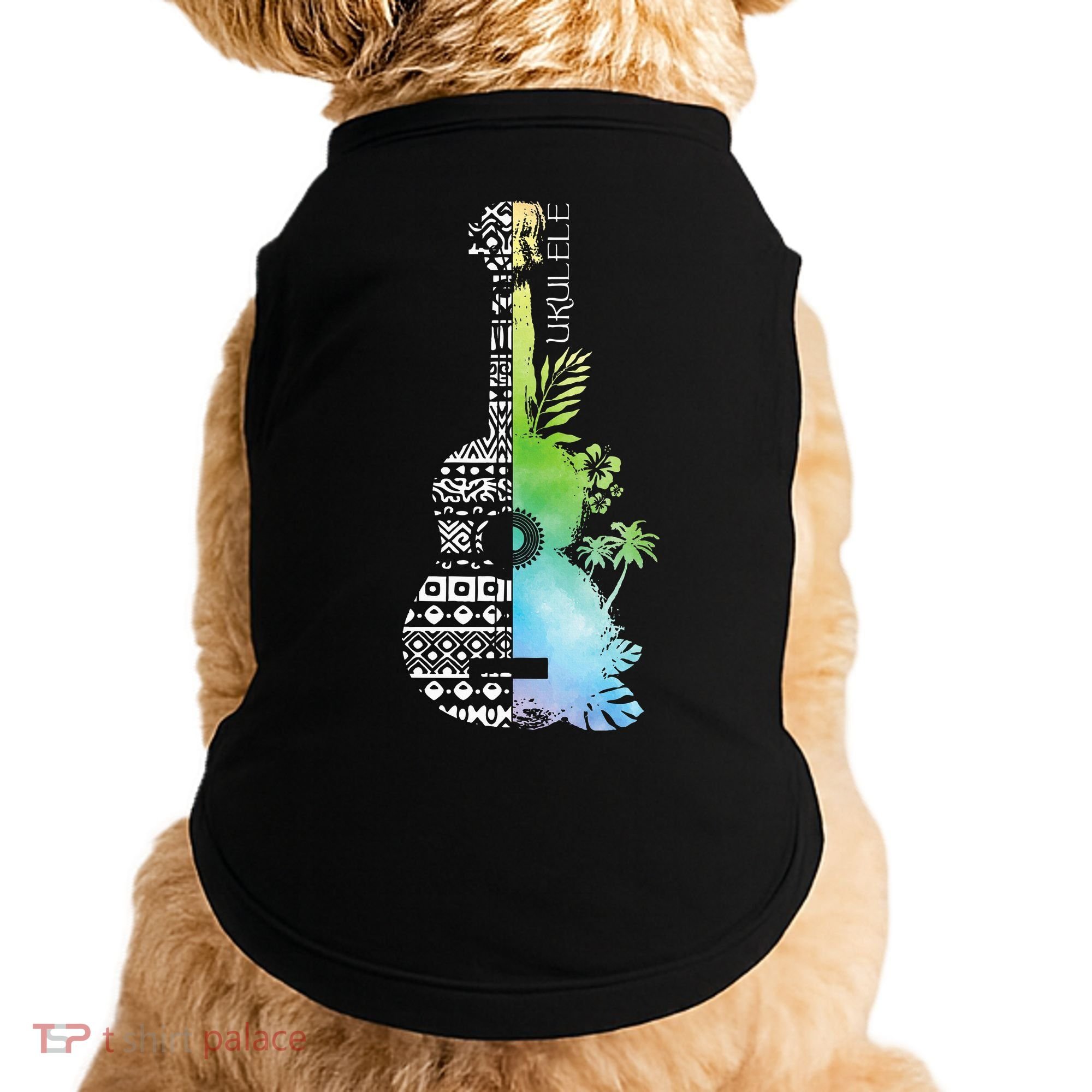 Ukulele Guitar Ukulelist Guitarist Musical Instrument Doggie Tank