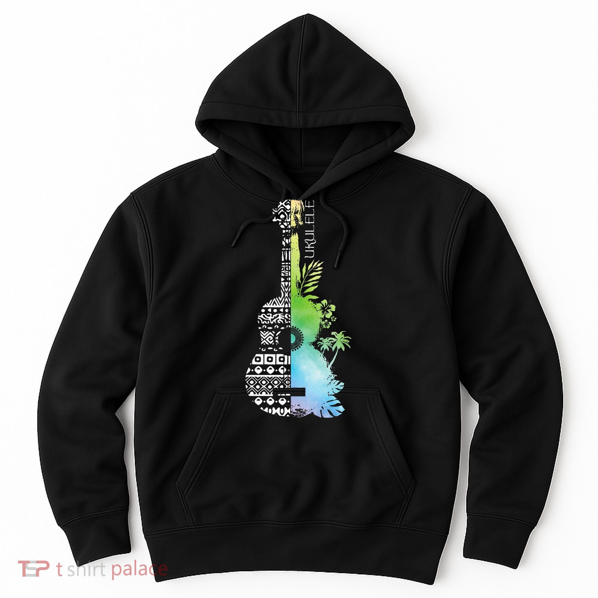 Ukulele Guitar Ukulelist Guitarist Musical Instrument Hoodie