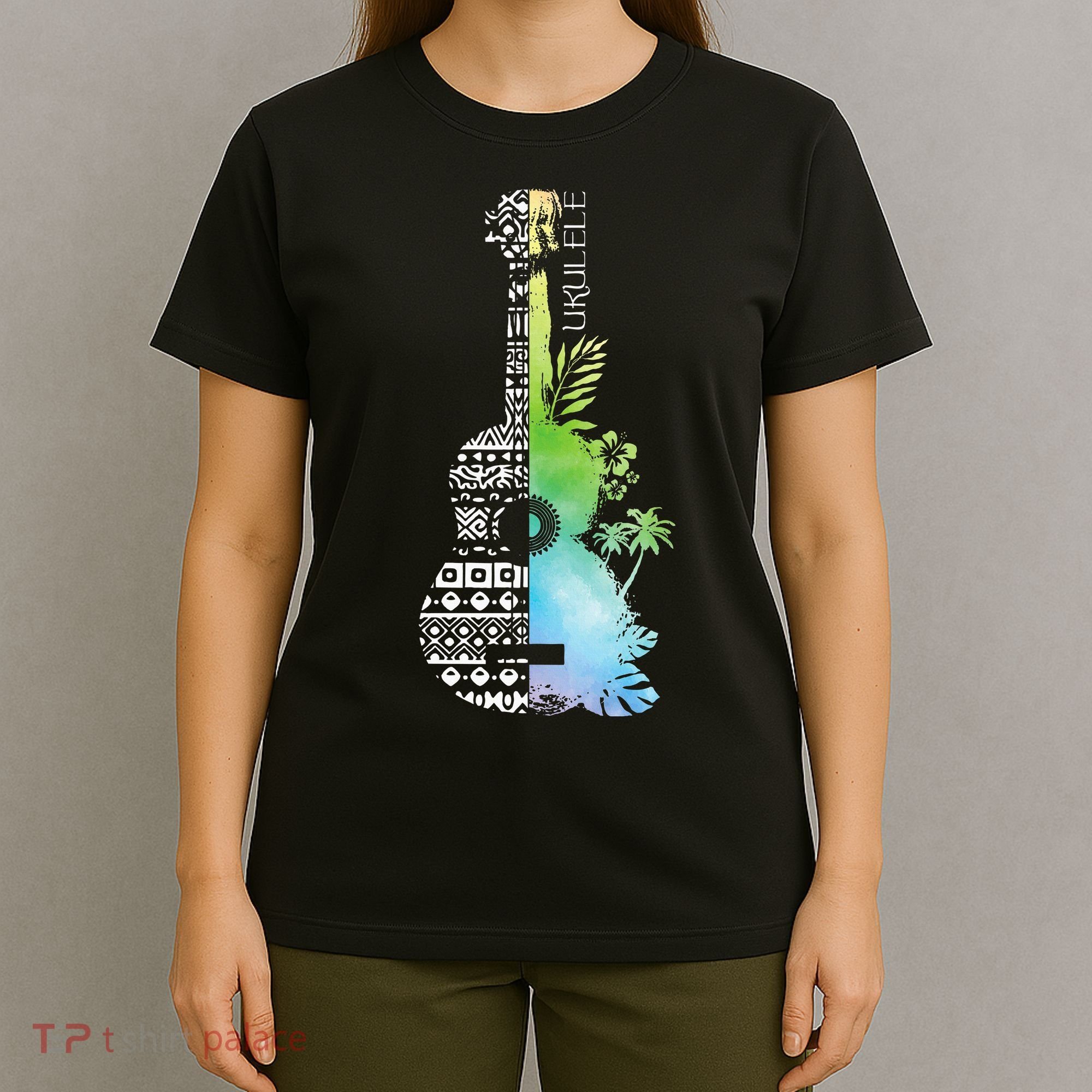 Ukulele Guitar Ukulelist Guitarist Musical Instrument T-Shirt
