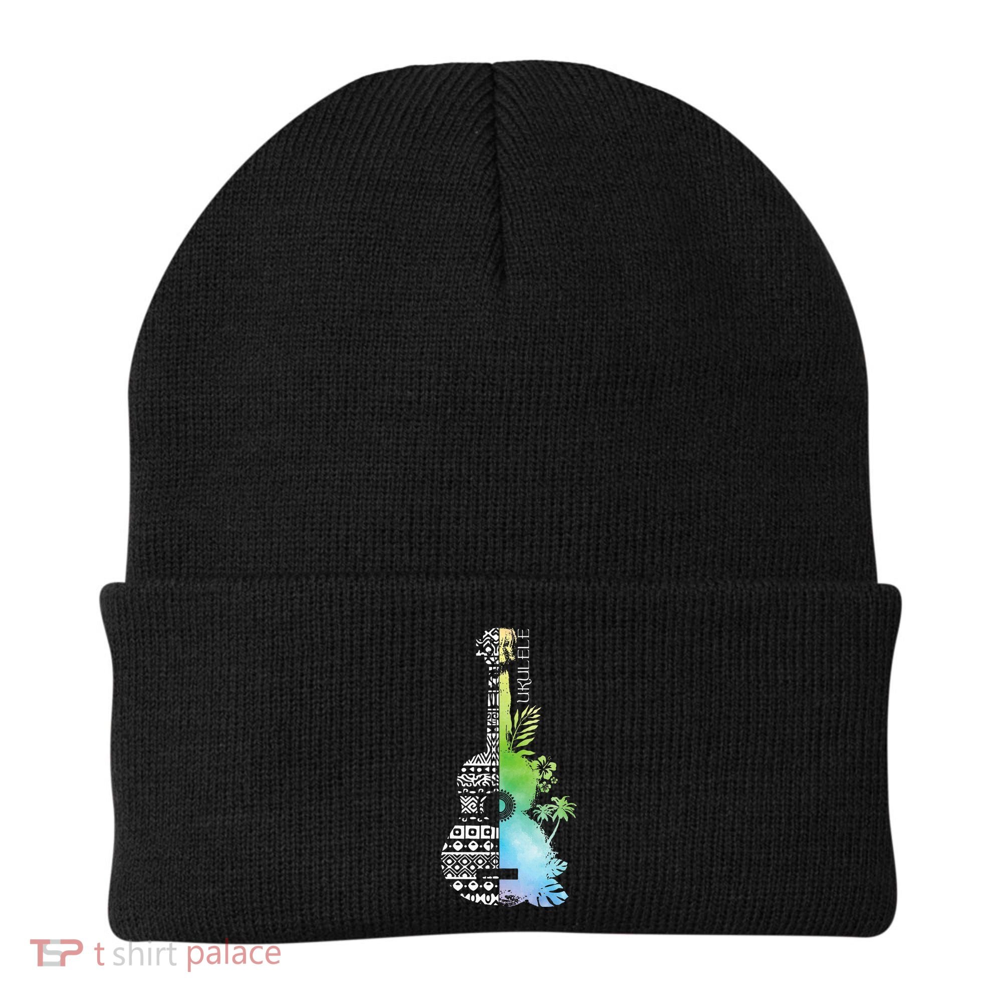 Ukulele Guitar Ukulelist Guitarist Musical Instrument Beanie