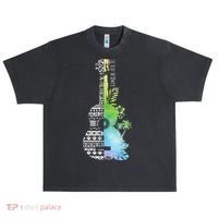 Ukulele Guitar Ukulelist Guitarist Musical Instrument Urban Oversized Heavyweight T-Shirt thumb 0