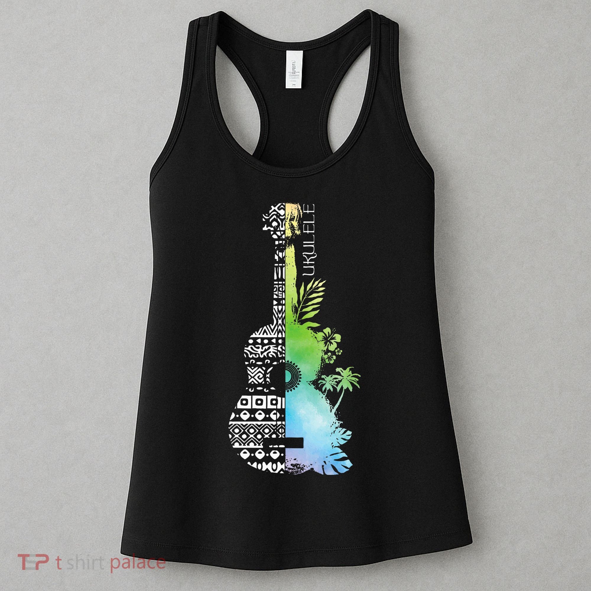 Ukulele Guitar Ukulelist Guitarist Musical Instrument Women's Tank Top