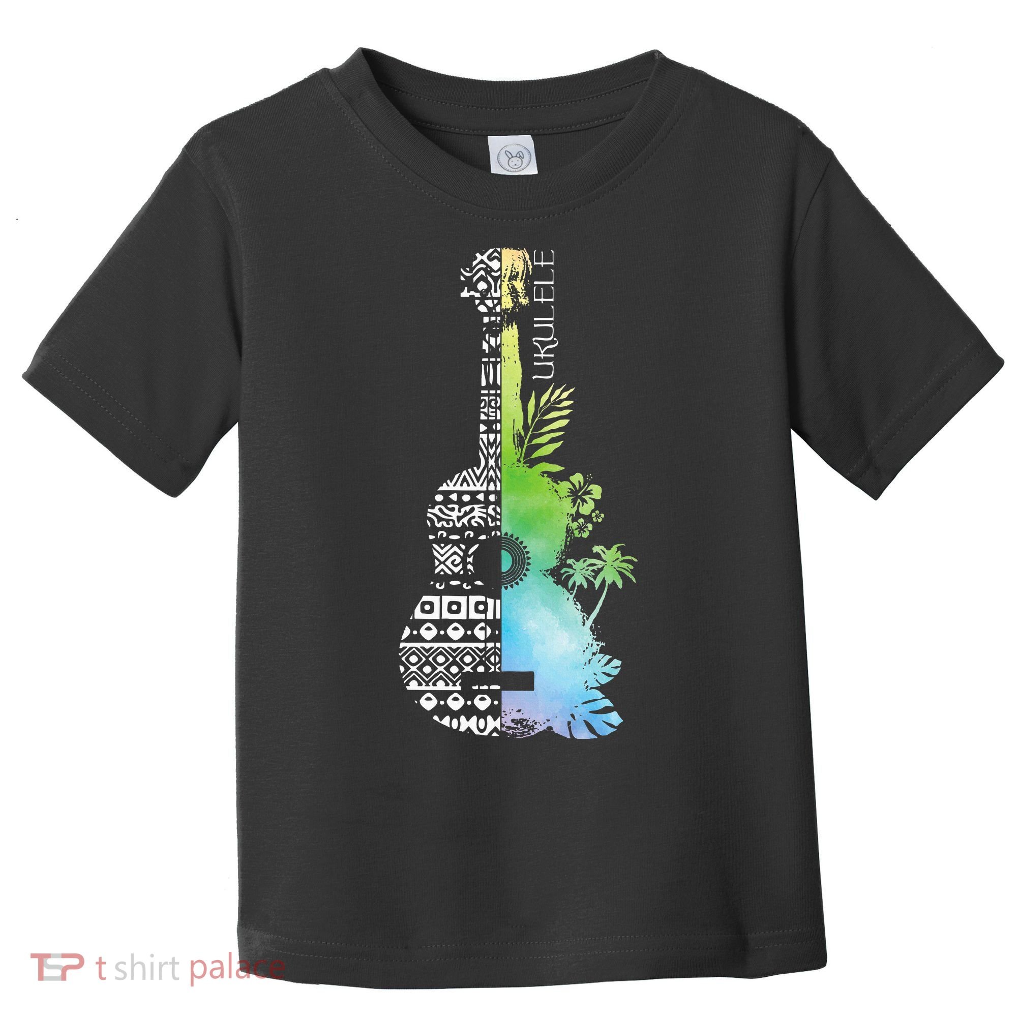 Ukulele Guitar Ukulelist Guitarist Musical Instrument Toddler T-Shirt
