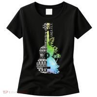 Ukulele Guitar Ukulelist Guitarist Musical Instrument Women's T-Shirt thumb 0