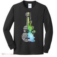 Ukulele Guitar Ukulelist Guitarist Musical Instrument Kids Long Sleeve Shirt thumb 0