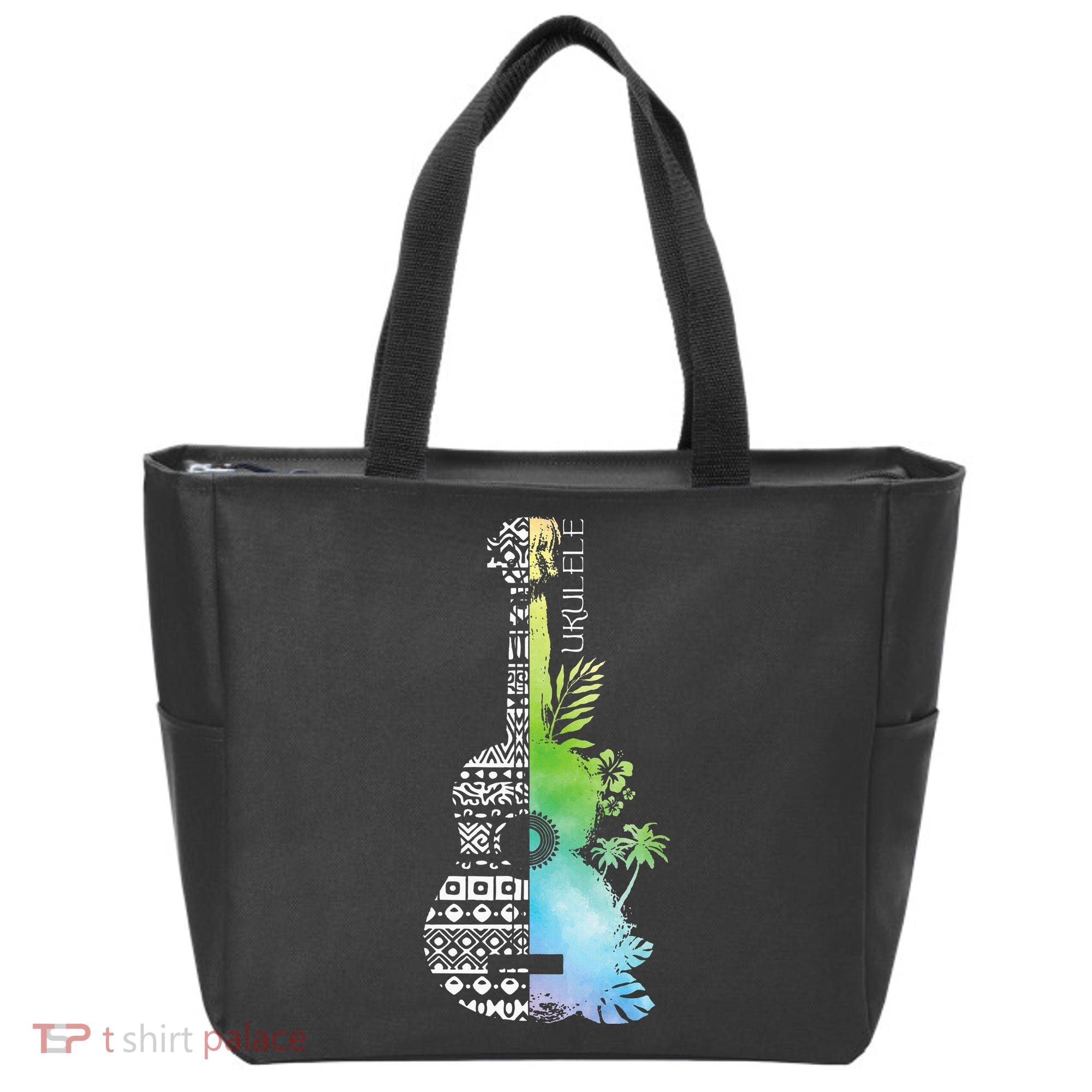 Ukulele Guitar Ukulelist Guitarist Musical Instrument Tote Bag