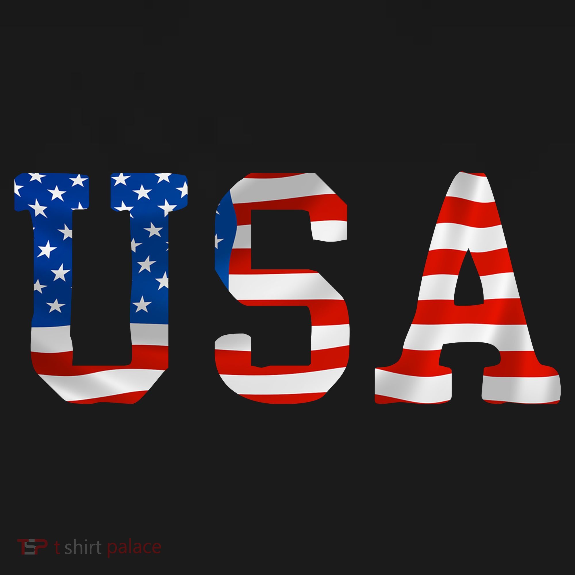 USA Gift Women Men Kids Patriotic American Flag July 4th Mousepad