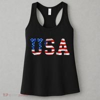 USA Gift Women Men Kids Patriotic American Flag July 4th Women's Tank Top thumb 3