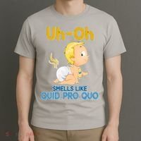 Uh-Oh Smells Like Quid Pro Quo T-Shirt thumb 3