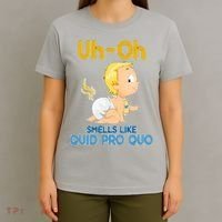 Uh-Oh Smells Like Quid Pro Quo T-Shirt thumb 4
