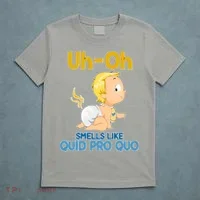Uh-Oh Smells Like Quid Pro Quo T-Shirt thumb 5