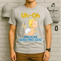 Uh-Oh Smells Like Quid Pro Quo T-Shirt thumb 6