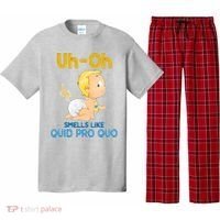Uh-Oh Smells Like Quid Pro Quo Pajama Set thumb 0