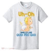 Uh-Oh Smells Like Quid Pro Quo Kids T-Shirt thumb 0