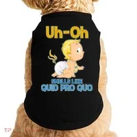 Uh-Oh Smells Like Quid Pro Quo Doggie Tank thumb 0