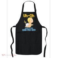 Uh-Oh Smells Like Quid Pro Quo Apron thumb 0