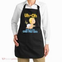 Uh-Oh Smells Like Quid Pro Quo Apron thumb 2