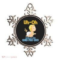 Uh-Oh Smells Like Quid Pro Quo Ornament thumb 0