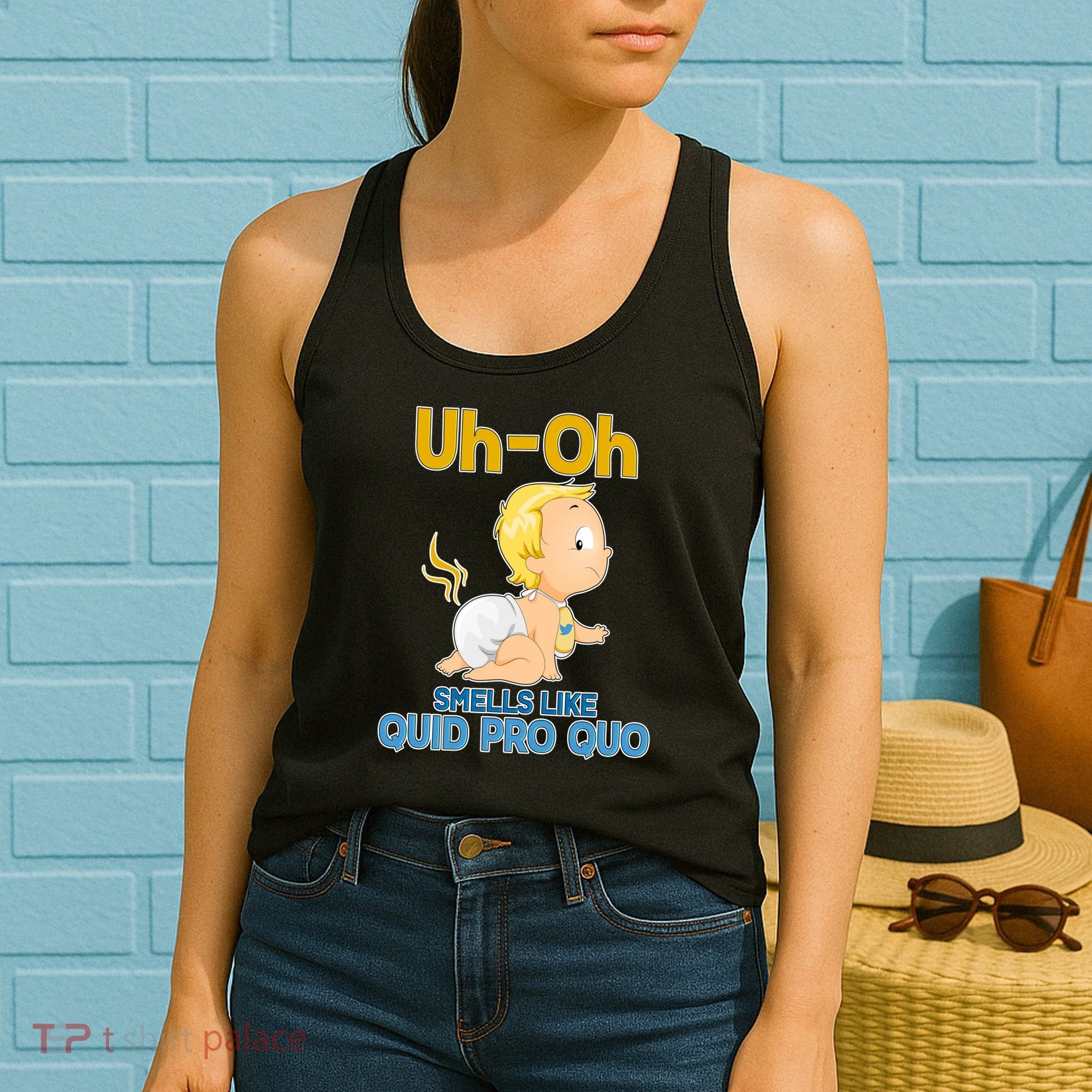 Uh-Oh Smells Like Quid Pro Quo Women's Tank Top