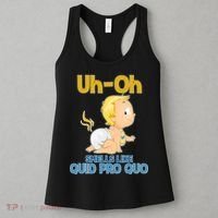 Uh-Oh Smells Like Quid Pro Quo Women's Tank Top thumb 3