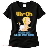 Uh-Oh Smells Like Quid Pro Quo Women's T-Shirt thumb 0