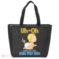 Uh-Oh Smells Like Quid Pro Quo Tote Bag thumb 0