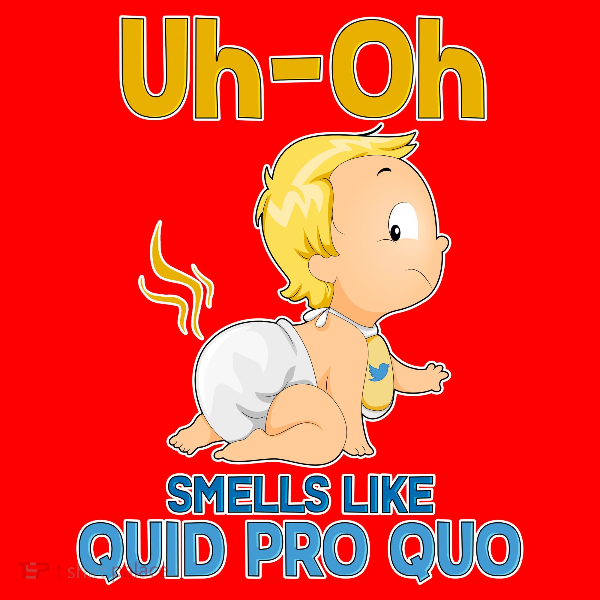 Uh-Oh Smells Like Quid Pro Quo Santa Hat