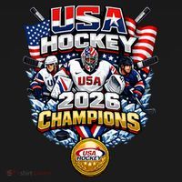 USA Hockey 2026 Champions Gold Medal Sweatshirt thumb 3