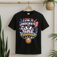 USA Hockey 2026 Champions Gold Medal T-Shirt thumb 2