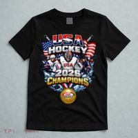 USA Hockey 2026 Champions Gold Medal T-Shirt thumb 5