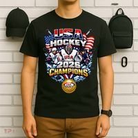 USA Hockey 2026 Champions Gold Medal T-Shirt thumb 6