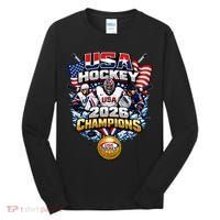 USA Hockey 2026 Champions Gold Medal Tall Long Sleeve Shirt thumb 0