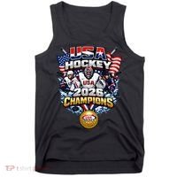 USA Hockey 2026 Champions Gold Medal Tank Top thumb 0