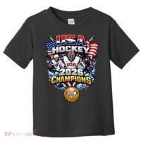 USA Hockey 2026 Champions Gold Medal Toddler T-Shirt thumb 0