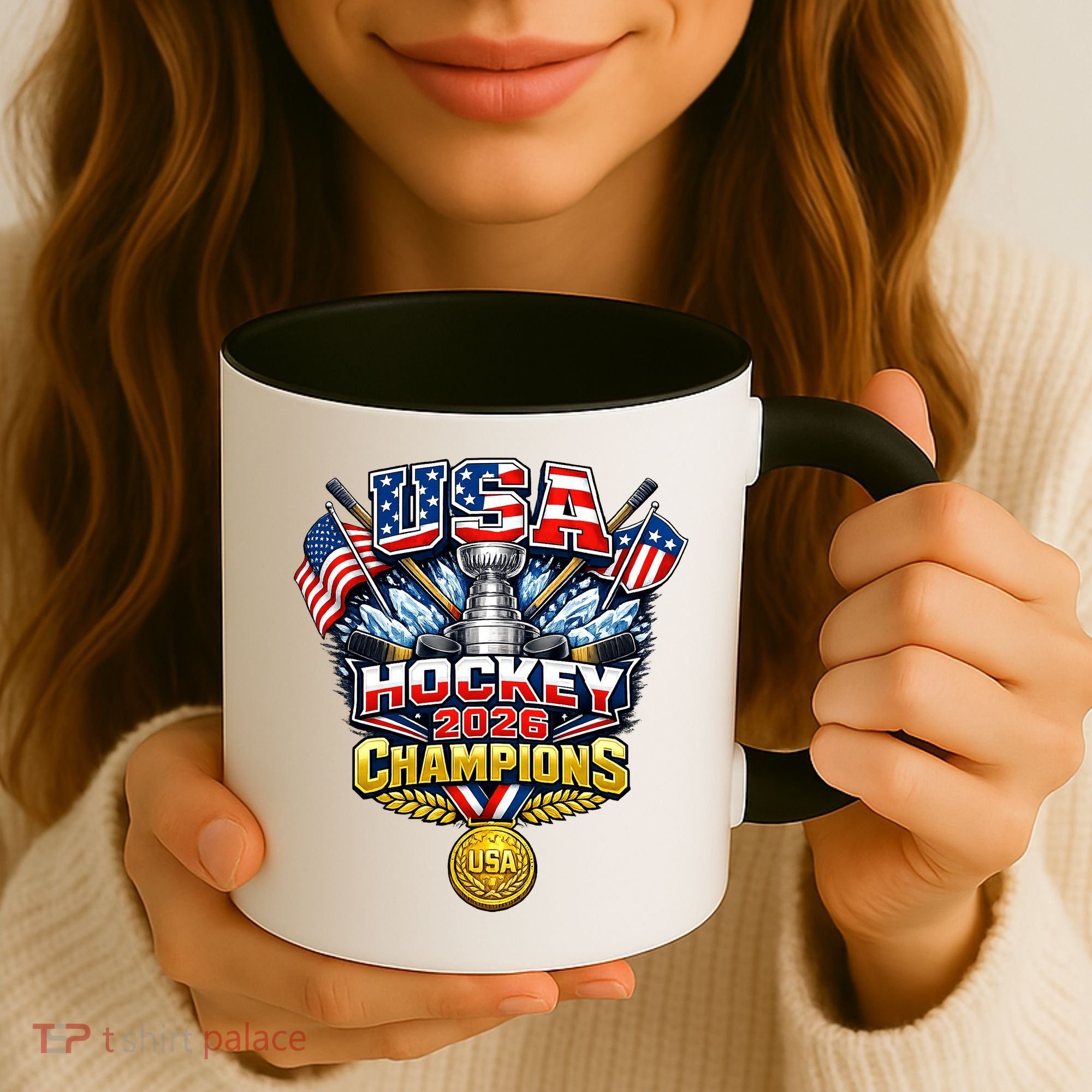 USA Hockey 2026 Champions Trophy Coffee Mug