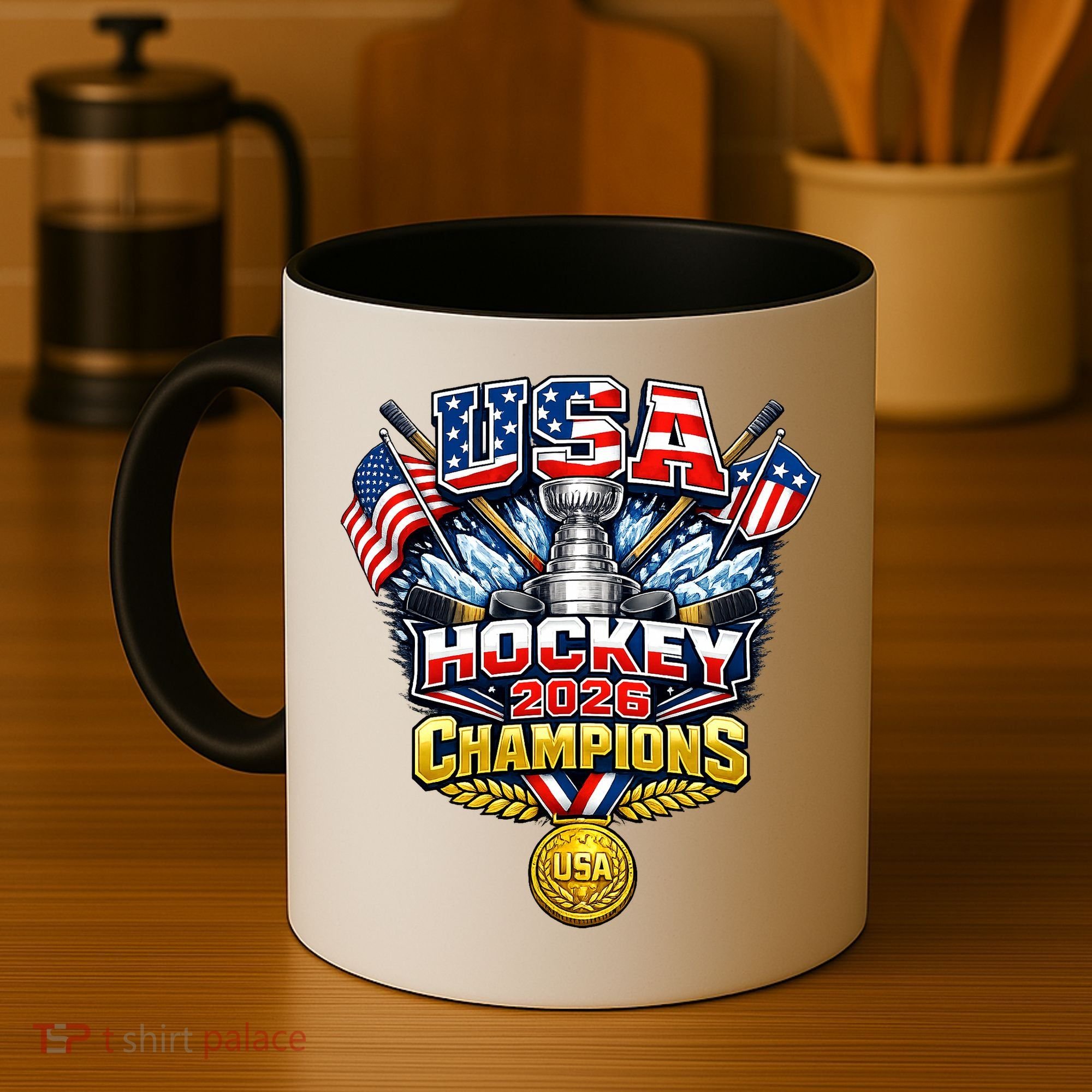 USA Hockey 2026 Champions Trophy Coffee Mug