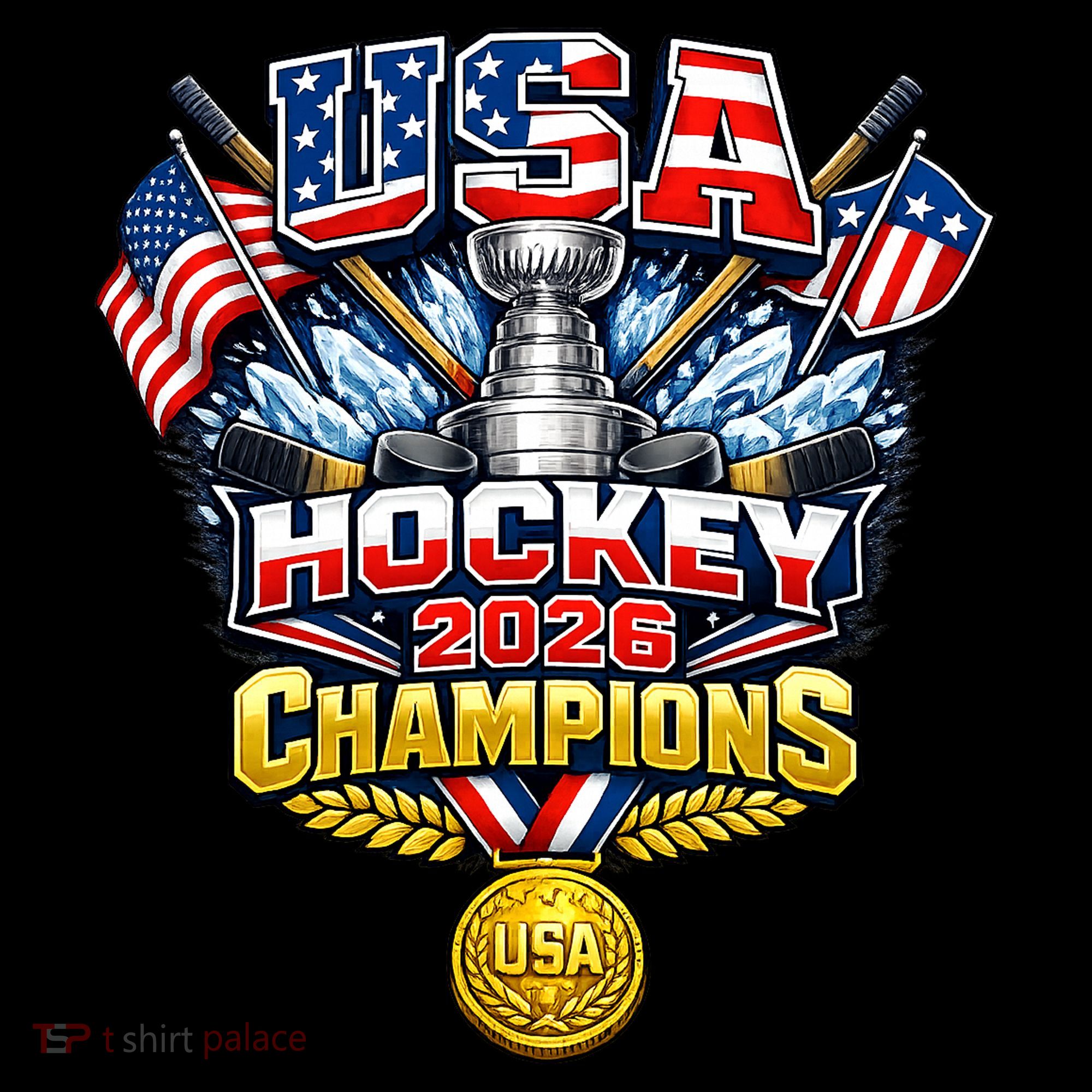 USA Hockey 2026 Champions Trophy Coffee Mug