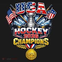 USA Hockey 2026 Champions Trophy Ornament thumb 1