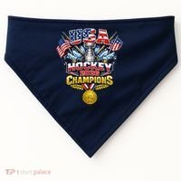 USA Hockey 2026 Champions Trophy USA-Made Doggie Bandana thumb 0