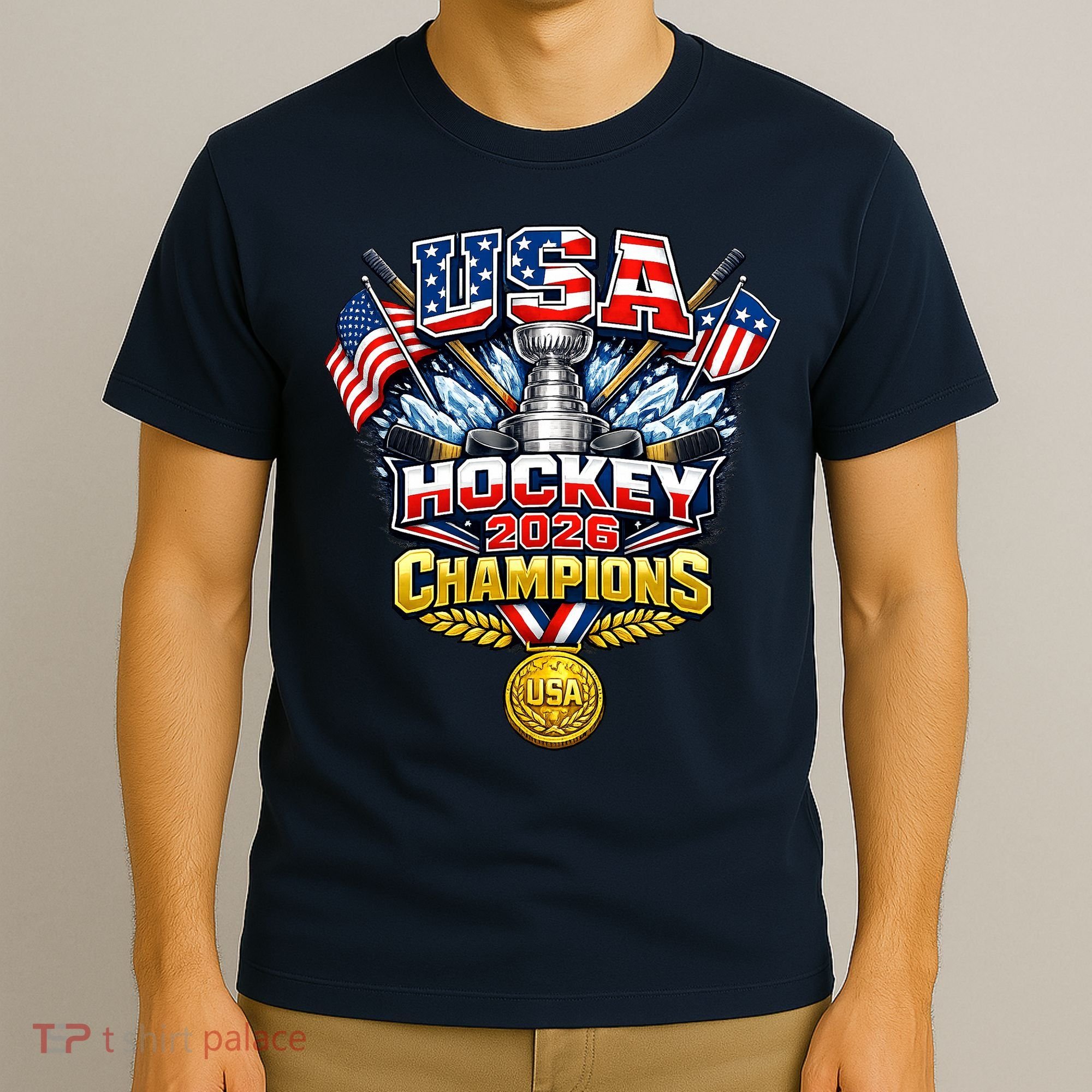 USA Hockey 2026 Champions Trophy T-Shirt