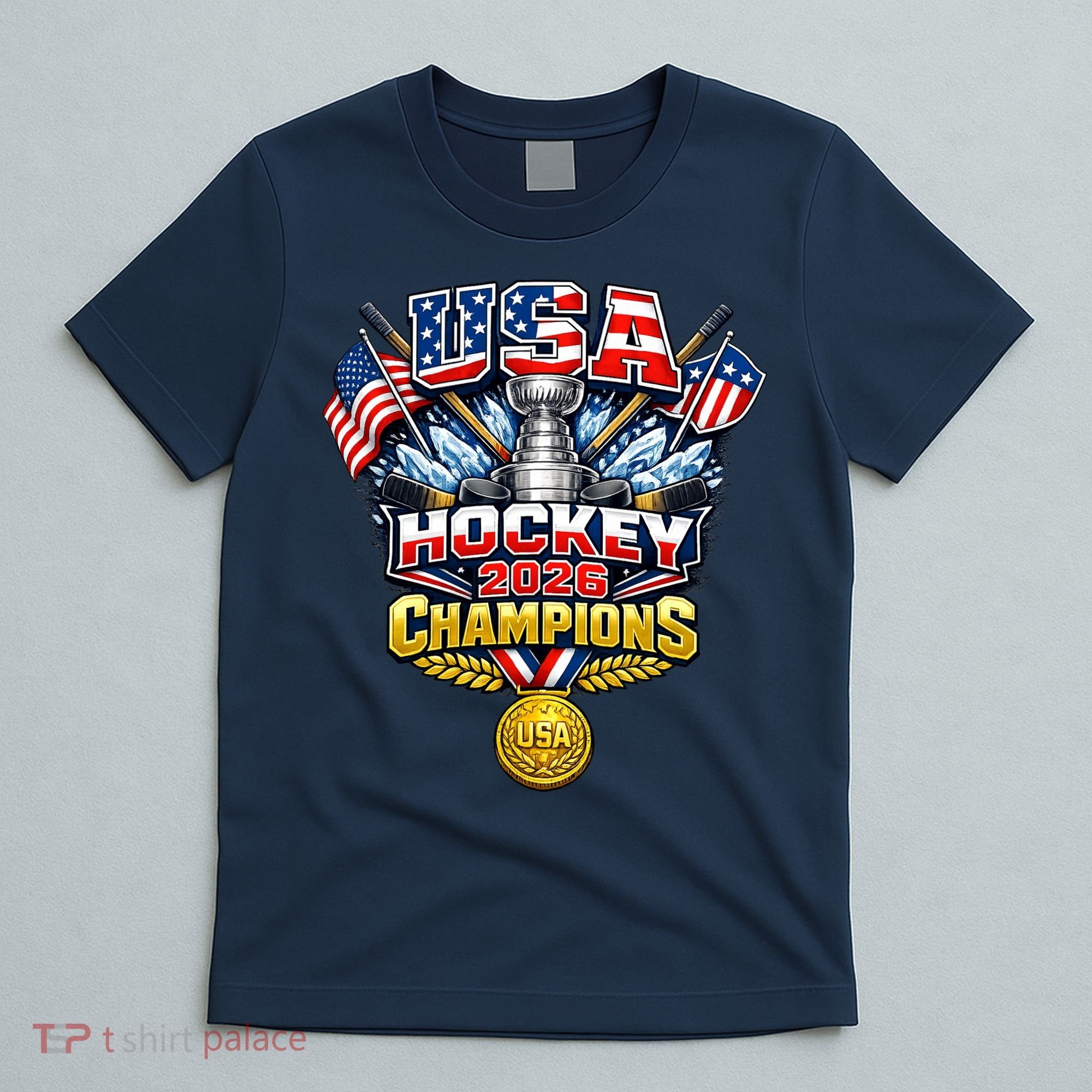USA Hockey 2026 Champions Trophy T-Shirt