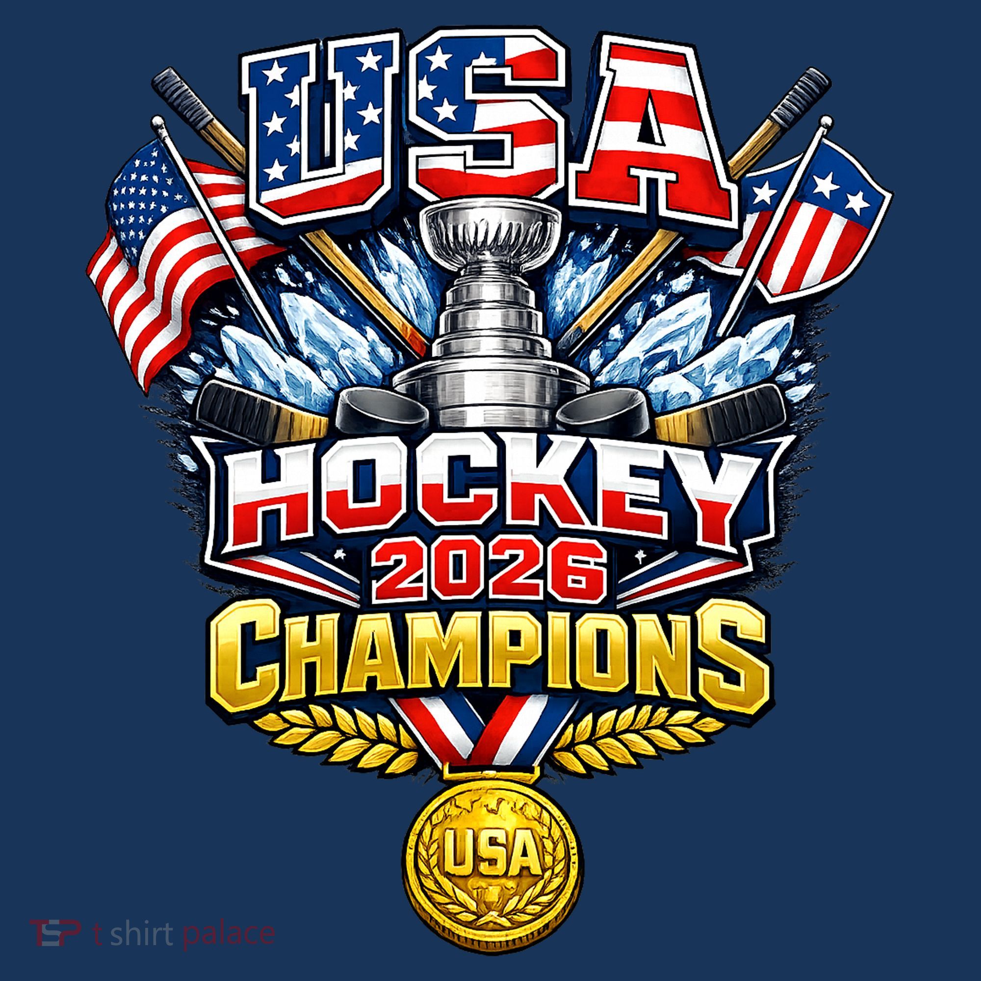 USA Hockey 2026 Champions Trophy Women's Hoodie