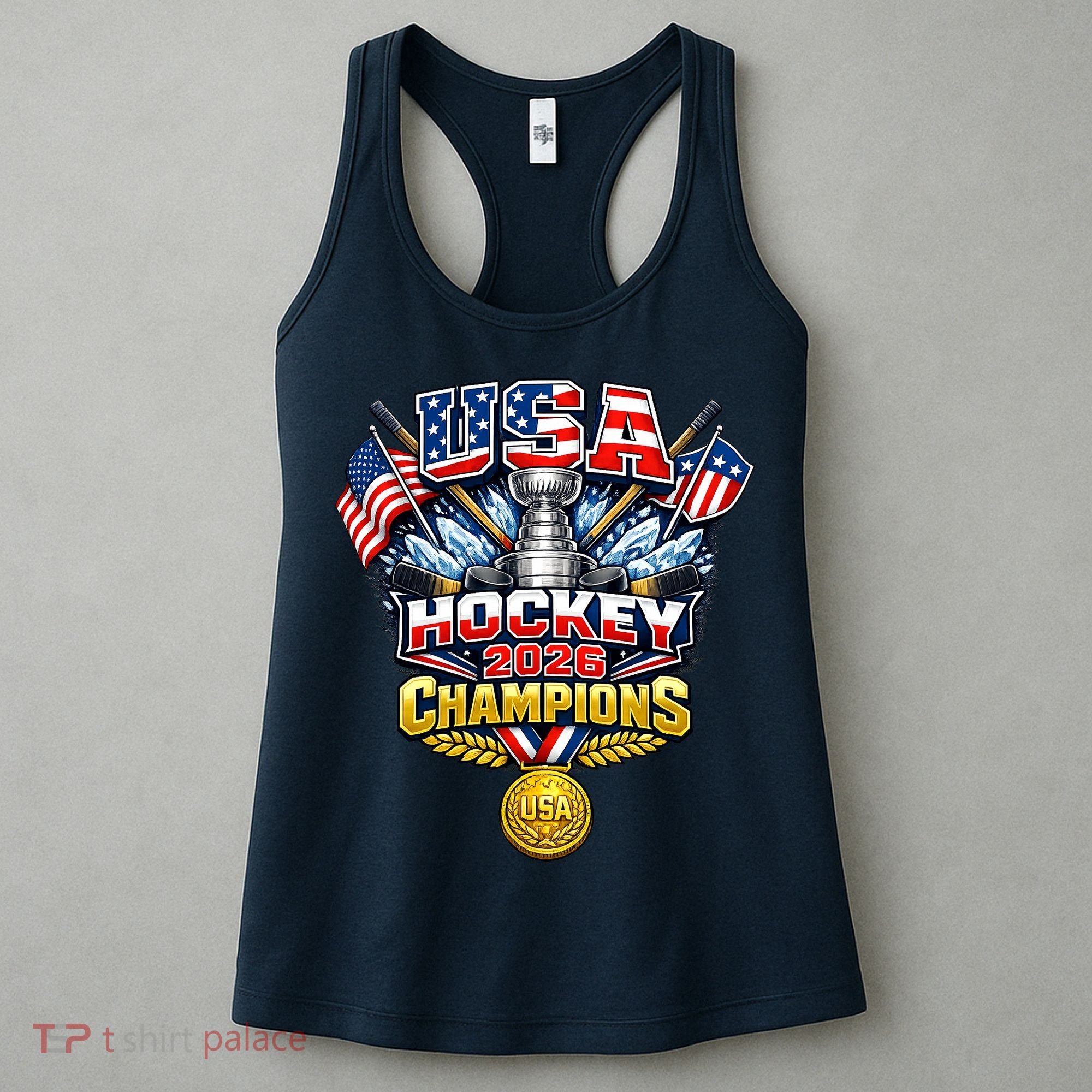 USA Hockey 2026 Champions Trophy Women's Tank Top