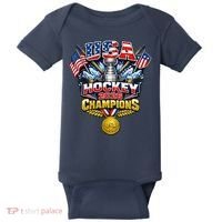 USA Hockey 2026 Champions Trophy Baby Bodysuit thumb 0
