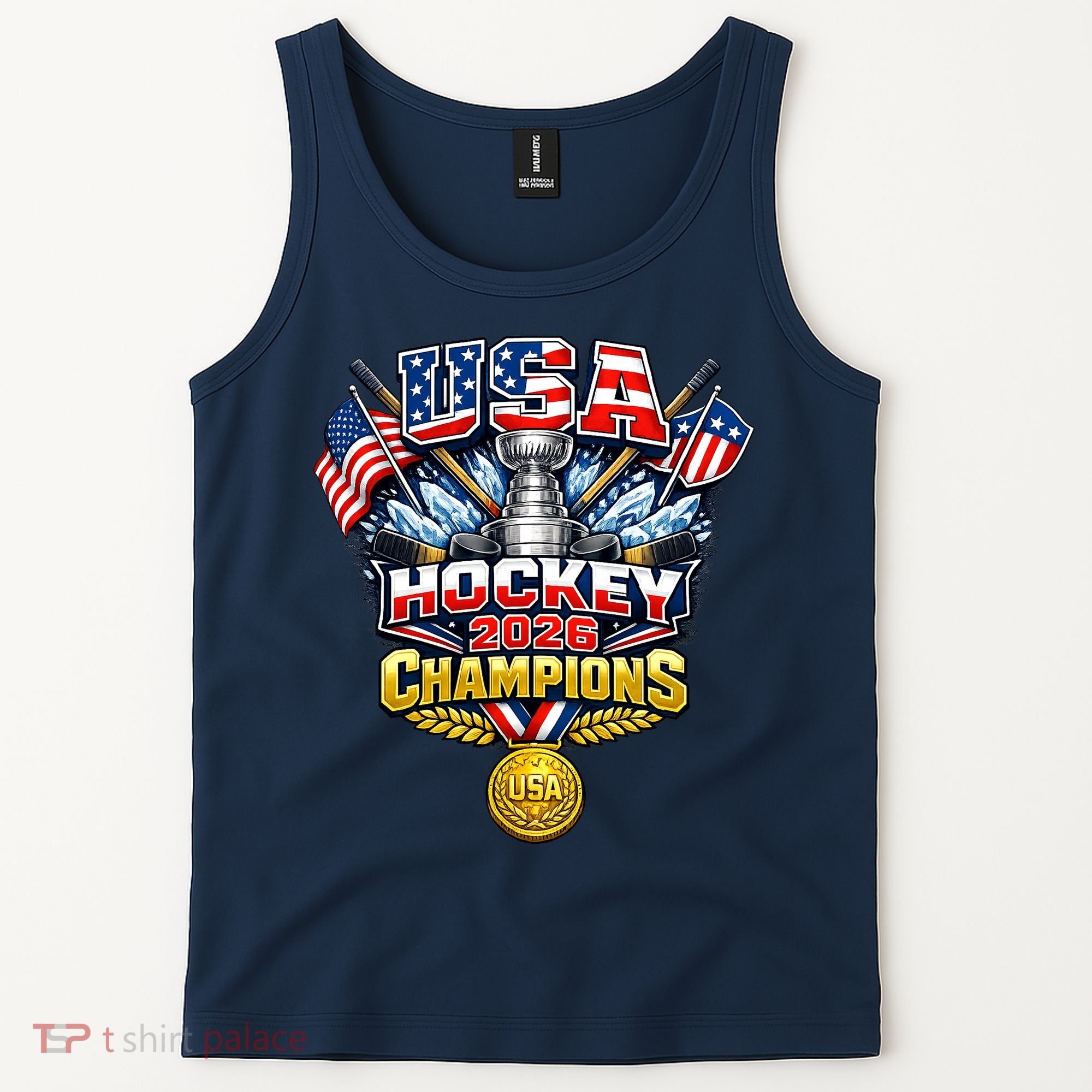 USA Hockey 2026 Champions Trophy Tank Top