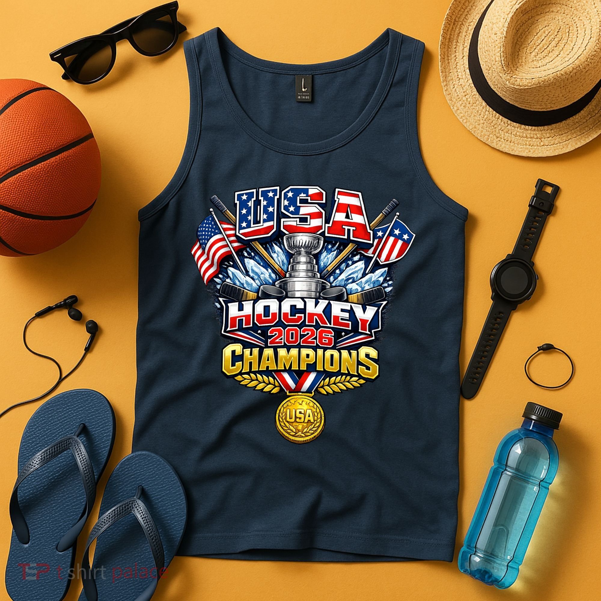 USA Hockey 2026 Champions Trophy Tank Top