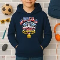 USA Hockey 2026 Champions Trophy Kids Hoodie thumb 2