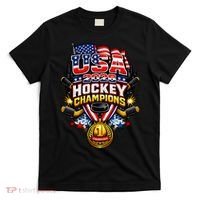 USA Hockey 2026 Champs Gold Medal Championship T-Shirt thumb 0