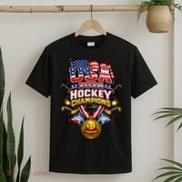 USA Hockey 2026 Champs Gold Medal Championship T-Shirt thumb 2