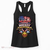 USA Hockey 2026 Champs Gold Medal Championship Women's Tank Top thumb 0